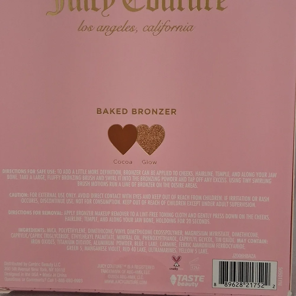 Juicy Couture Gold Bronzer & Contour Makeup